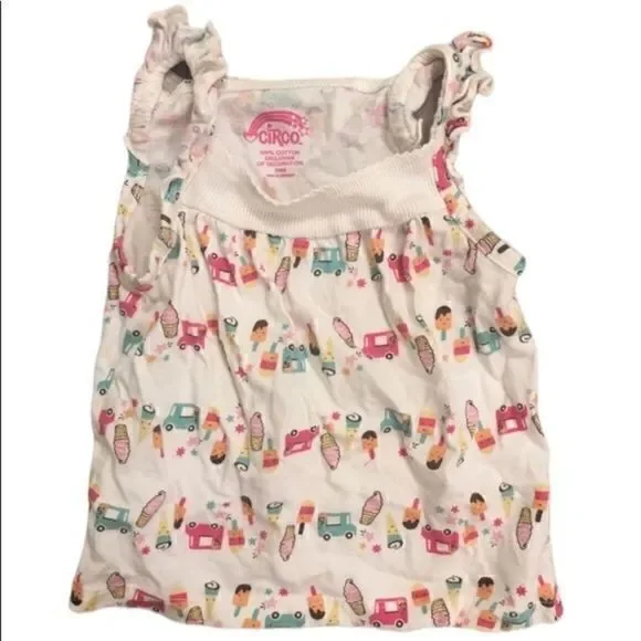24 Month Ice Cream Tank Top Circo Summer - Picture 1 of 5